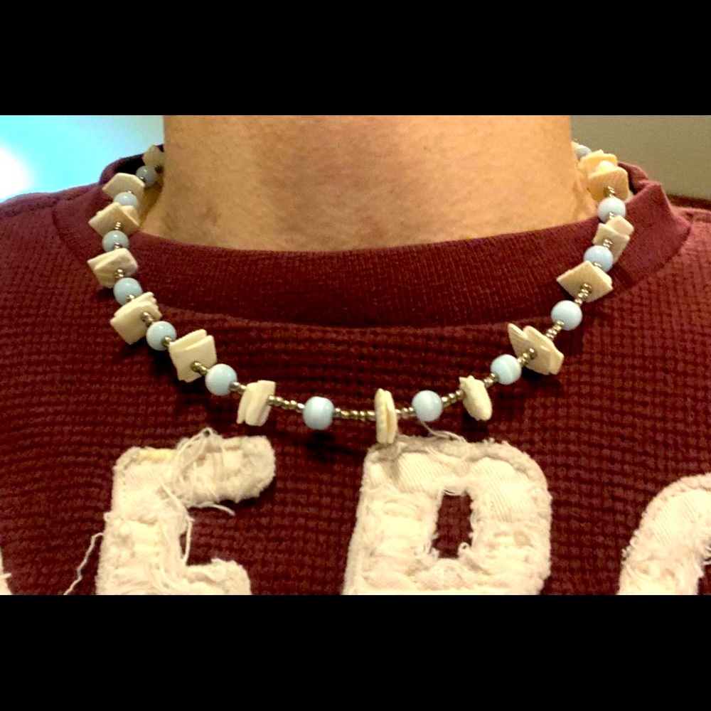 Silver shell chain